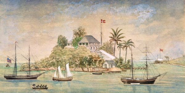 Christiansted Protestant Cay illustration