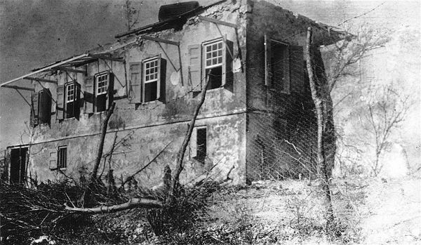 Orkanen 1928 Strawberry Hill St Croix mod   st  efter orkanen 13 september 1928 DVS 0067