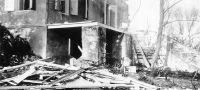 Orkanen 1928 Strawberry Hill St Croix ved galleriet efter orkanen 13 september 1928 DVS 0071
