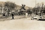 Orkanen 1916   Charlotte Amalie Toldbodpladsen i Charlotte Amalie
