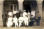 Toldv  sen  Toldkontroll  r Vilhelm Bay    Bay med personale i Charlotte Amalie 1912 1917